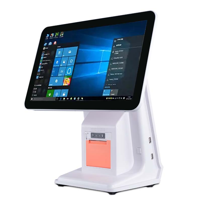 15.6+11.6'' Inch Dual Screen Cash Advertising Terminal Monitor Pos System