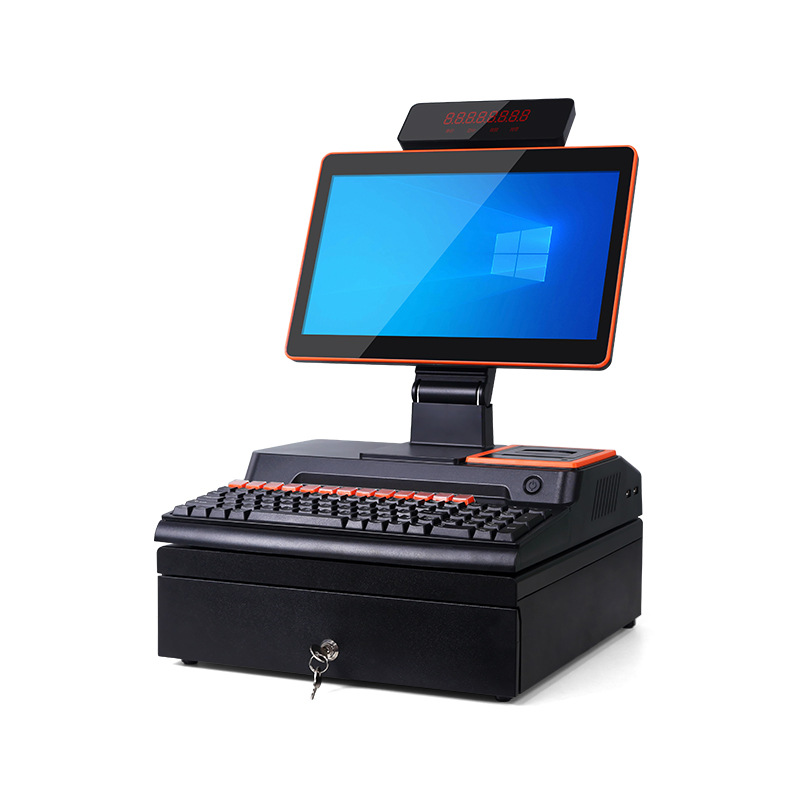 Newly Arrived Yikl Brand Cheap 14" Pos System Digital Window Drawer Retail Terminal Intel Cpu Windows Os 1 Year Warranty