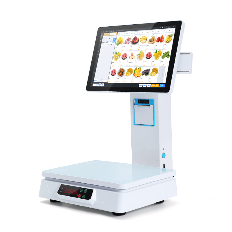 Android 11 Motherboard 3566 Touch Dual-screen All-in-one Scale Cash Register Pos System Integrated Electronic Scale