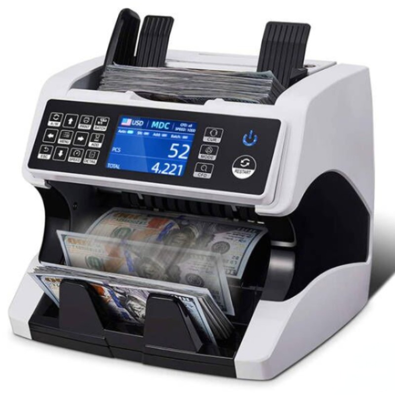 2026 Cis Bill Value Counting Machine Counter-feit Money Detector Banknote Bill Cash Counter Money Counter Machine